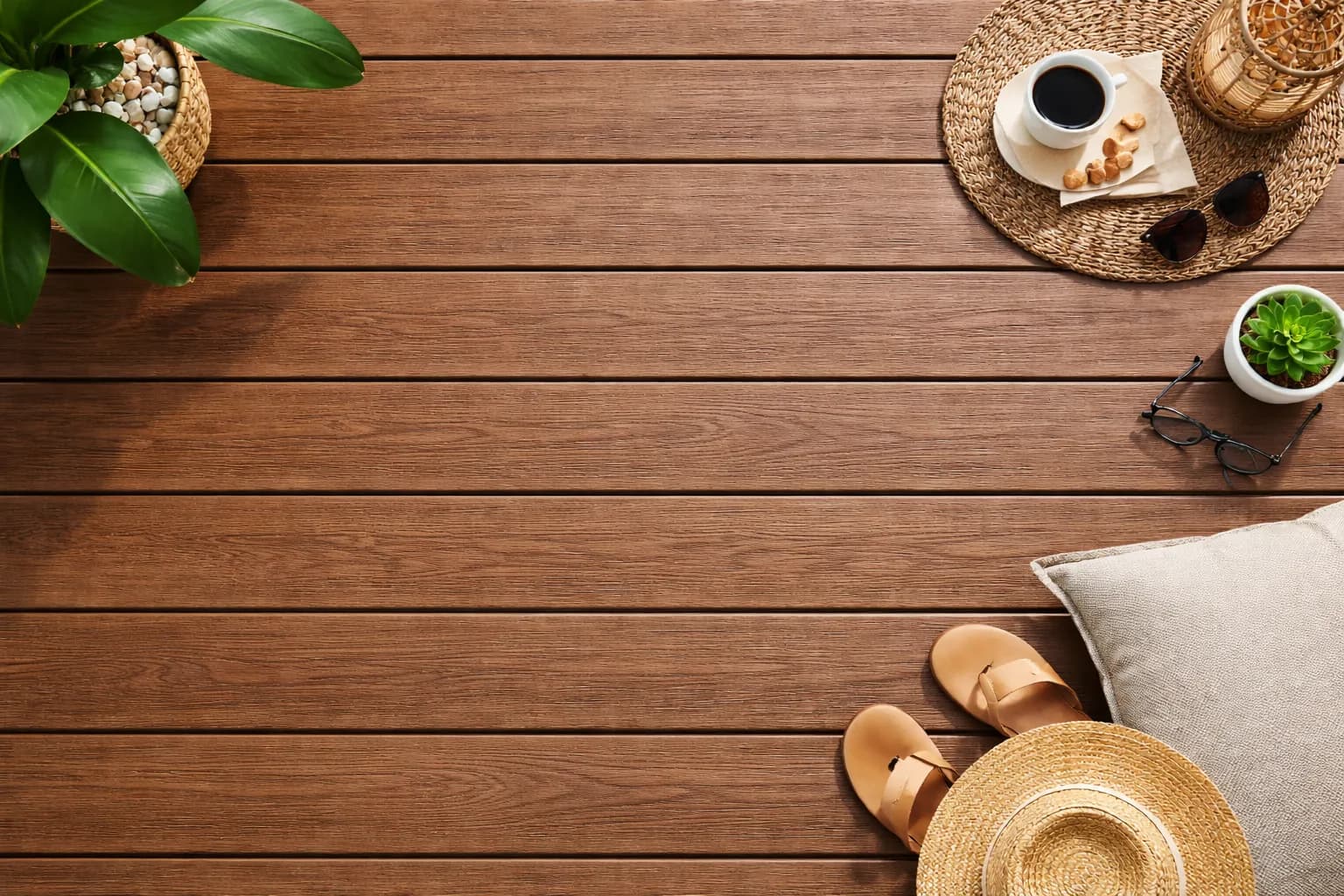 Pavimentazione on legno WPC